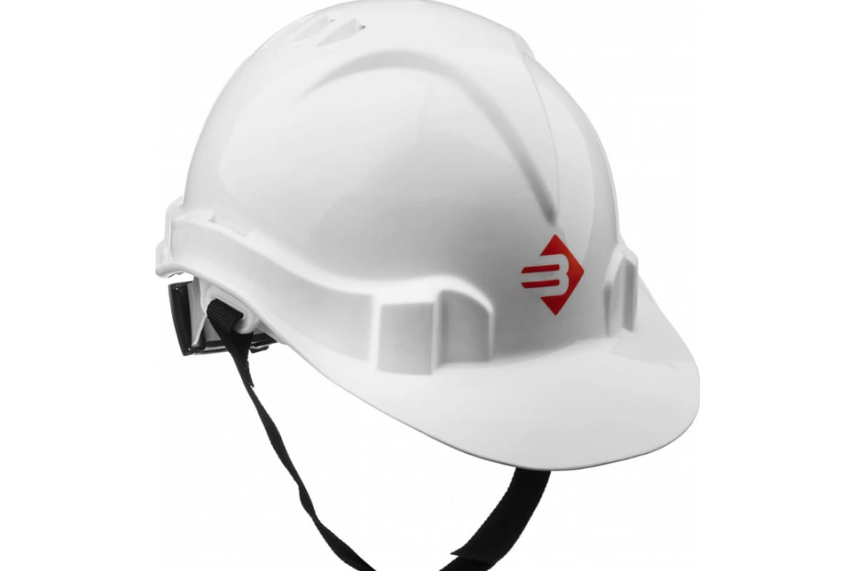 Каска защитная с тканевой амортизационной вставкой, цвет белый ЗУБР МАСТЕР