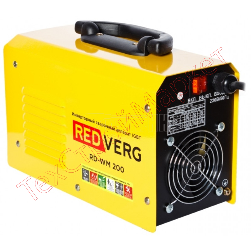 Аппарат сварочный бестрансформаторный RedVerg RD-WM200 Prof