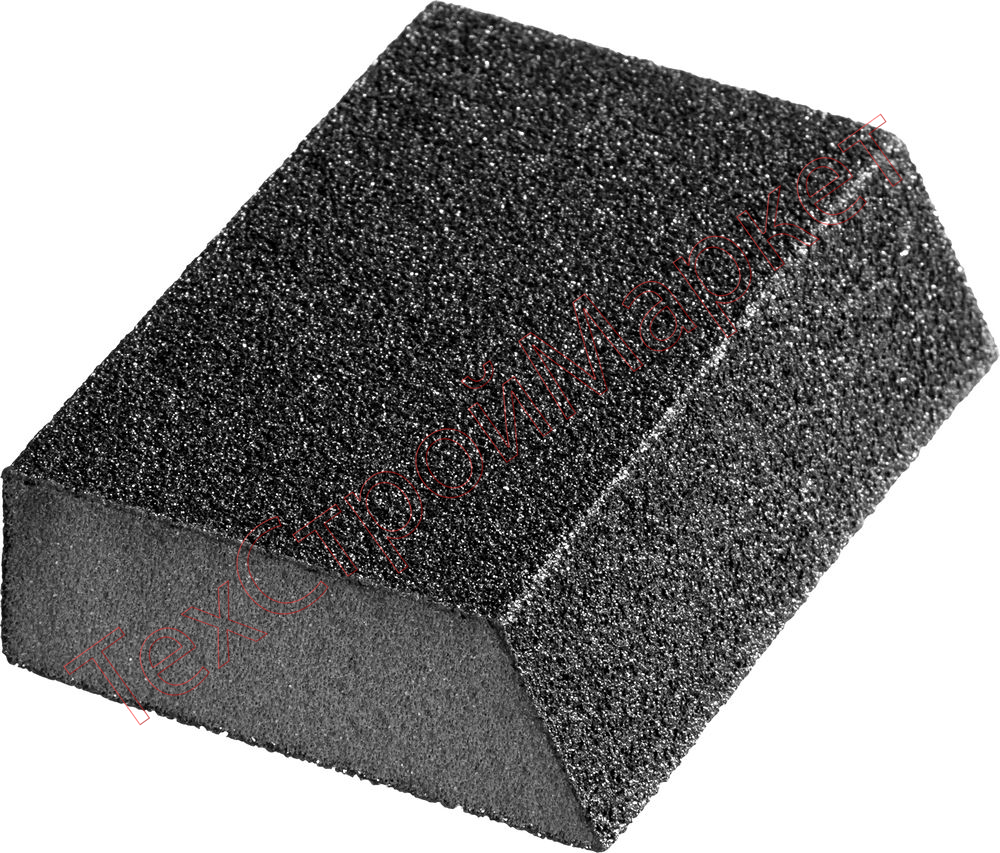 Губка шлифовальная STAYER "MASTER" угловая, зерно - оксид алюминия, Р120, 100 x 68 x 42 x 26 мм, средняя жесткость
