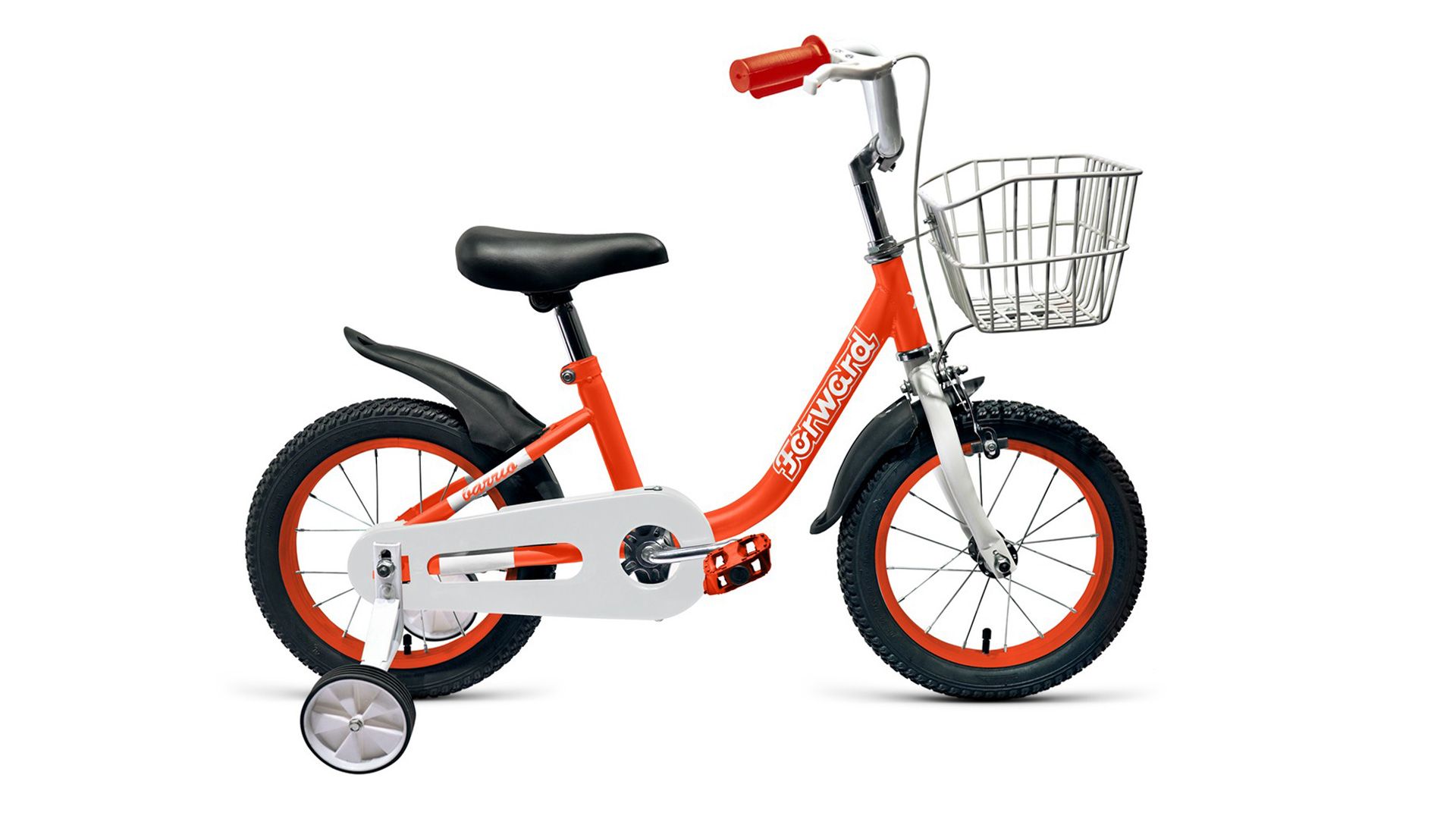 Велосипед FORWARD BARRIO 16 (16" 1 ск.) 2019-2020, красный