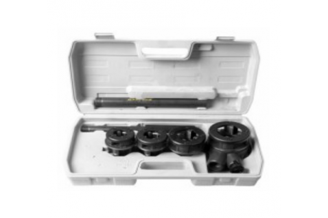 Набор STAYER "PROFESSIONAL" №4 резьбонарезной трубный в пластмассовом боксе, 1/2" - 1 1/4", 5 предме