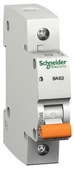 Выключатель автоматический 1Р ВА63 С 32А 4,5kA Schneider Electric Domovoy 11206 11206