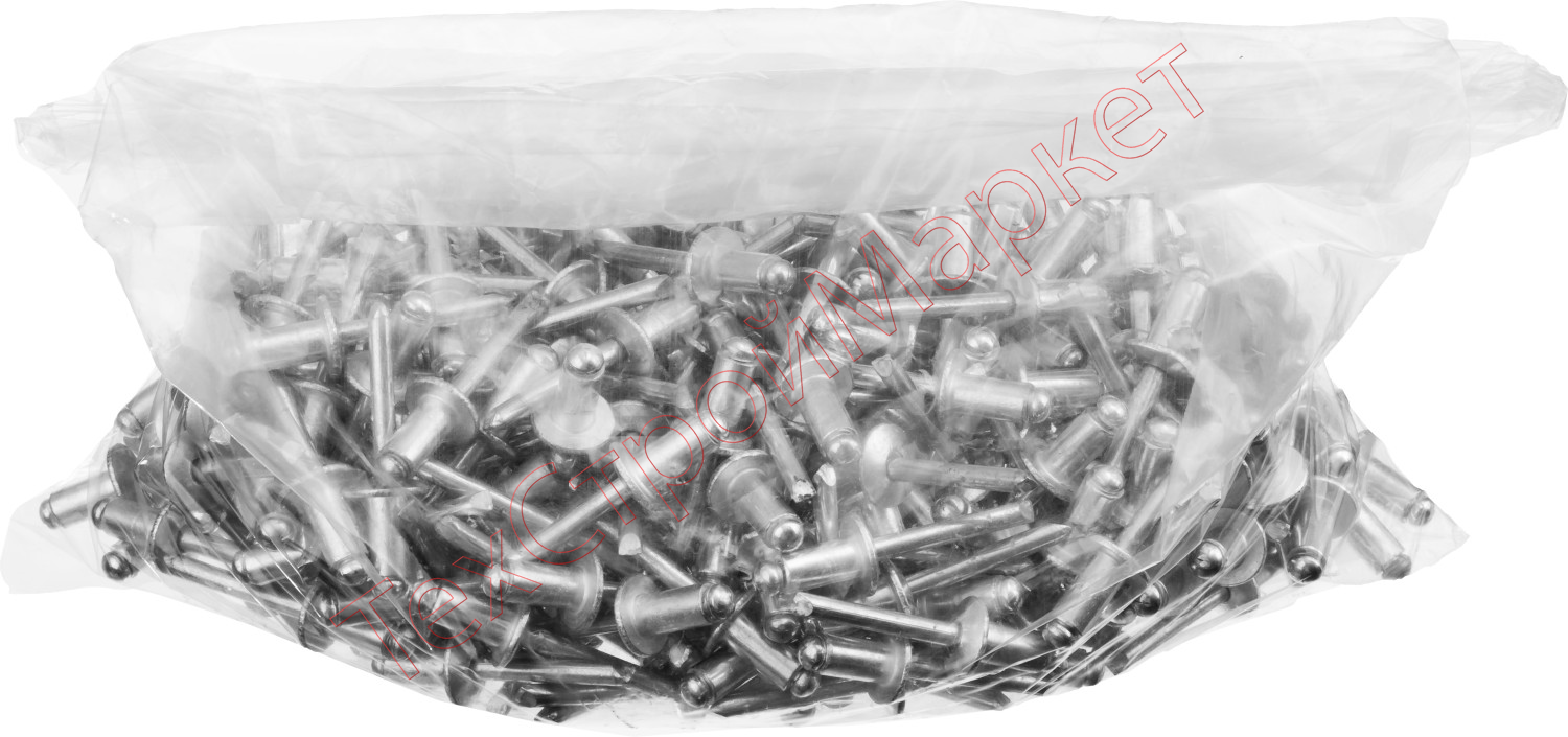 Алюминиевые заклепки Pro-FIX, 3,2x15 мм, 500 шт, STAYER Professional