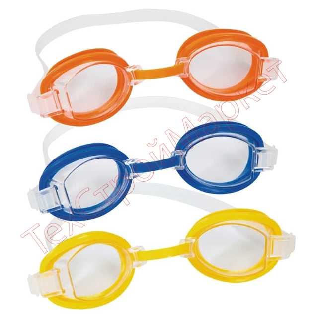 Очки для плавания Bestway Ocean Wave, от 7 лет, цвета микс