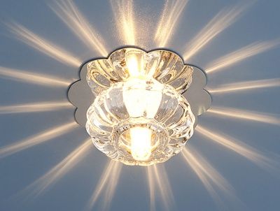 Точечный светильник Elektrostandard 847 G4  хром/белый (WH)/CH/CL хром/прозрачный a032316    