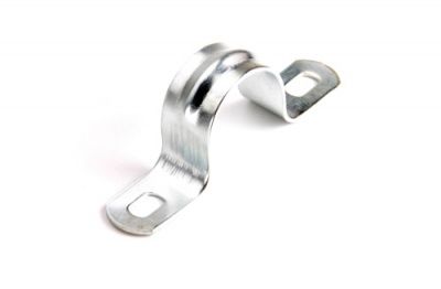 Скоба металлическая двухлапковая d19-20mm Труд