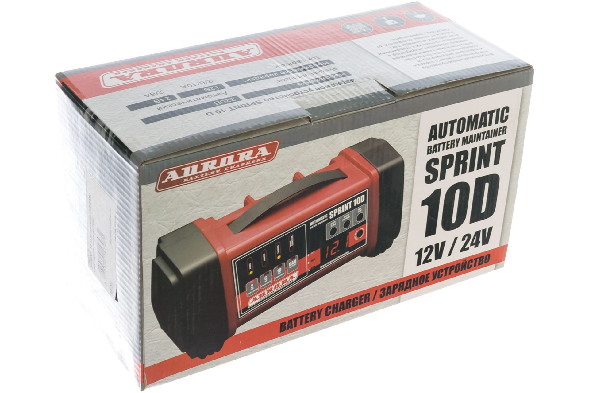 Зарядное устройство SPRINT 10 D automatic (12/24В) / Aurora