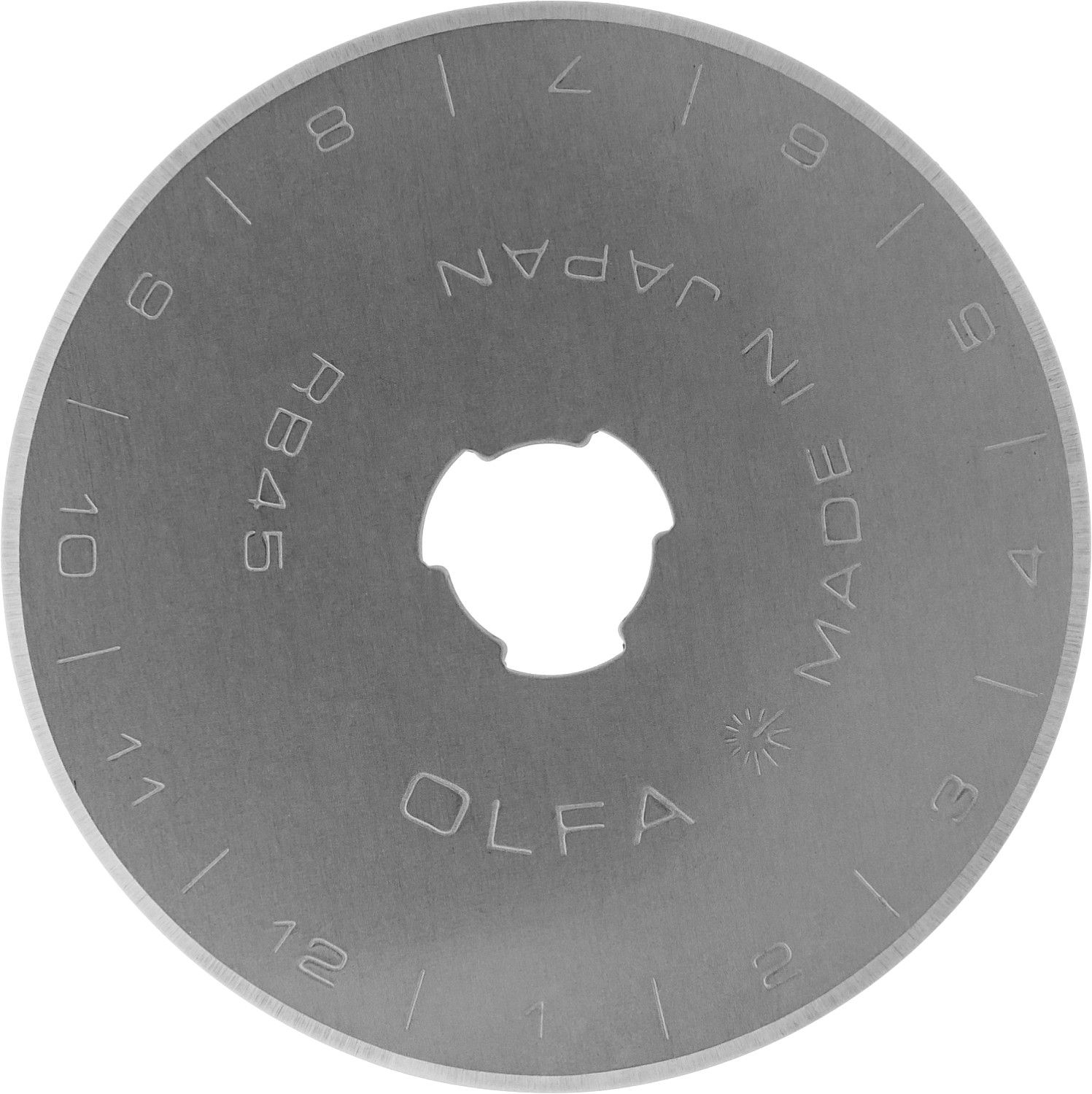 Лезвие OLFA круглое для RTY-2/G,45-C, 45х0,3мм, 1шт