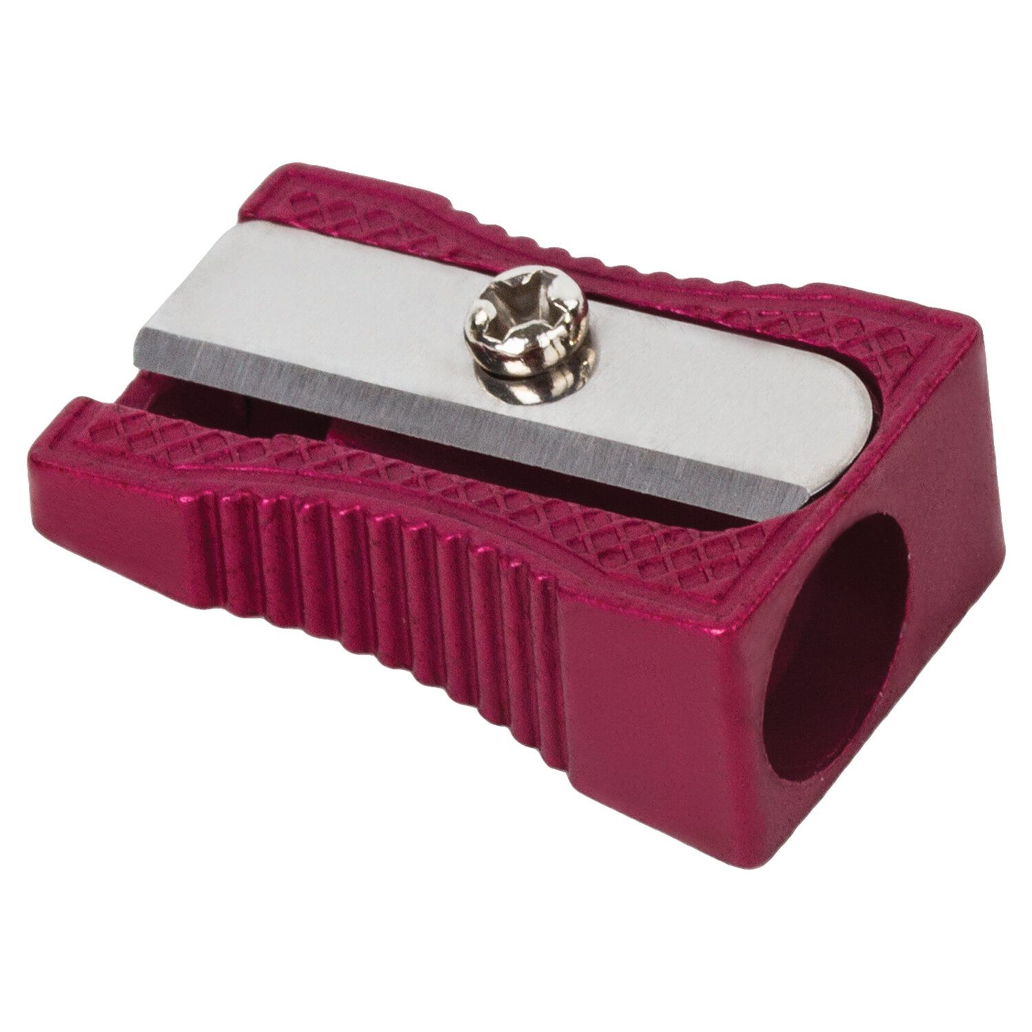 Точилка BRAUBERG "Style Color", металлическая, корпус ассорти, 228454