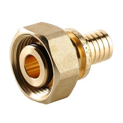 Соединитель надвижной с накидной гайкой под ЕВРОКОНУС 20(2,8) х 3/4" (VALFEX) (200/10) K