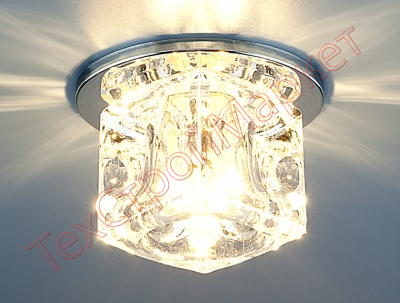 Точечный светильник Elektrostandard 499 G9 CH/CL хром/прозрачный a031430    