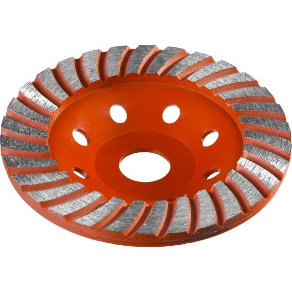 Чашка алмазная шлифовальная по бетону ЗУБР "МАСТЕР" сегментированная, 125мм