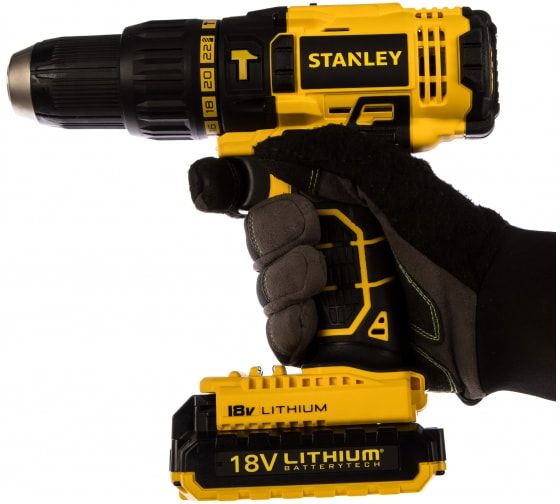 Шуруповерт аккумуляторный Stanley SCH201D2K