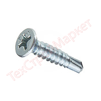 Саморез 3,9х37 белые сверло (Р)