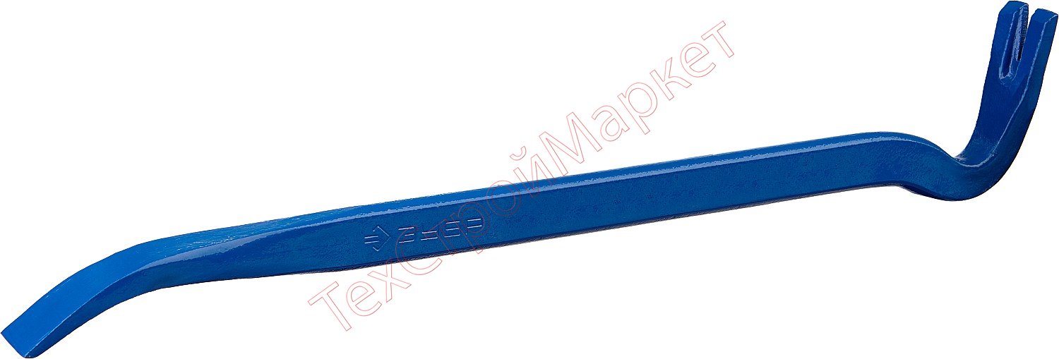 Лом-гвоздодер "ТИТАН", 450 мм, 25х12 мм, кованый усиленный, ЗУБР