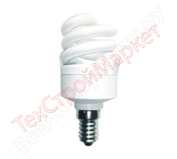 Лампа энергосберегающая ERA F-SP-7Вт-842-E14 C0030771