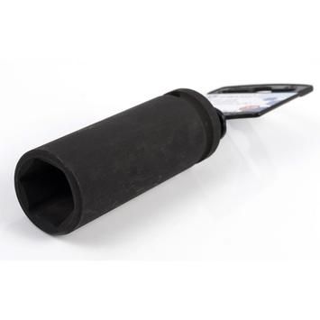 Головка торцевая глубокая ударная КОБАЛЬТ 1/2", 19 мм, Cr-Mo