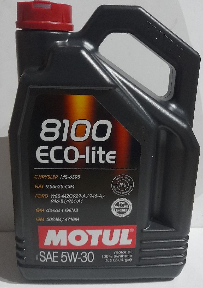 Масло 8100 Eco-Life 5W30 (4л)NEW2 MOTUL