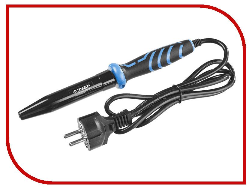 Паяльник  с двухкомпонентной рукояткой,  40Вт, конус,ЗУБР "ПРОФЕССИОНАЛ"55413-40