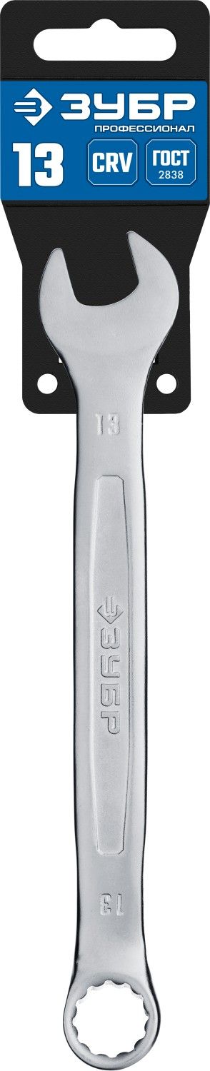 Ключ комбинированный гаечный 13 мм, ЗУБР