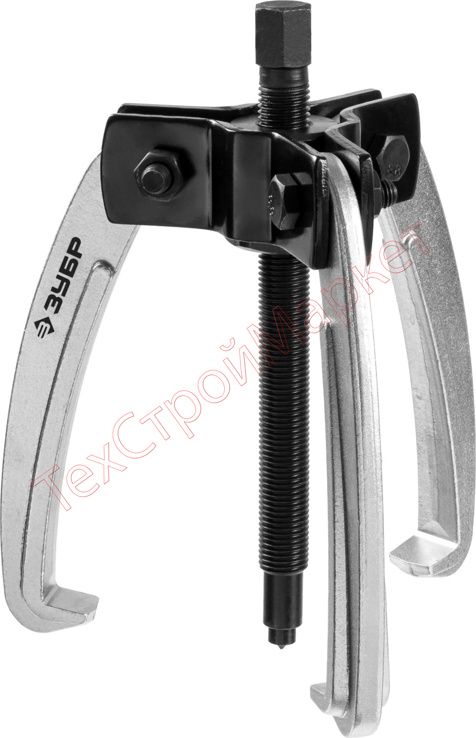 Съемник шарнирный 3-захватный с серповидными захватами, 160 мм, ЗУБР Профессионал 43323-160