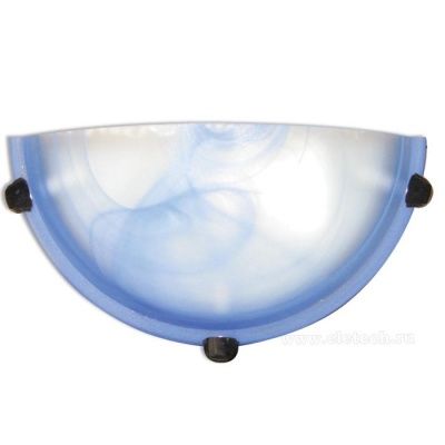 Светильник Элетех НББ 21-60 Maxel 19 Дюна 1/2 голубой/хром (229) 1005201229