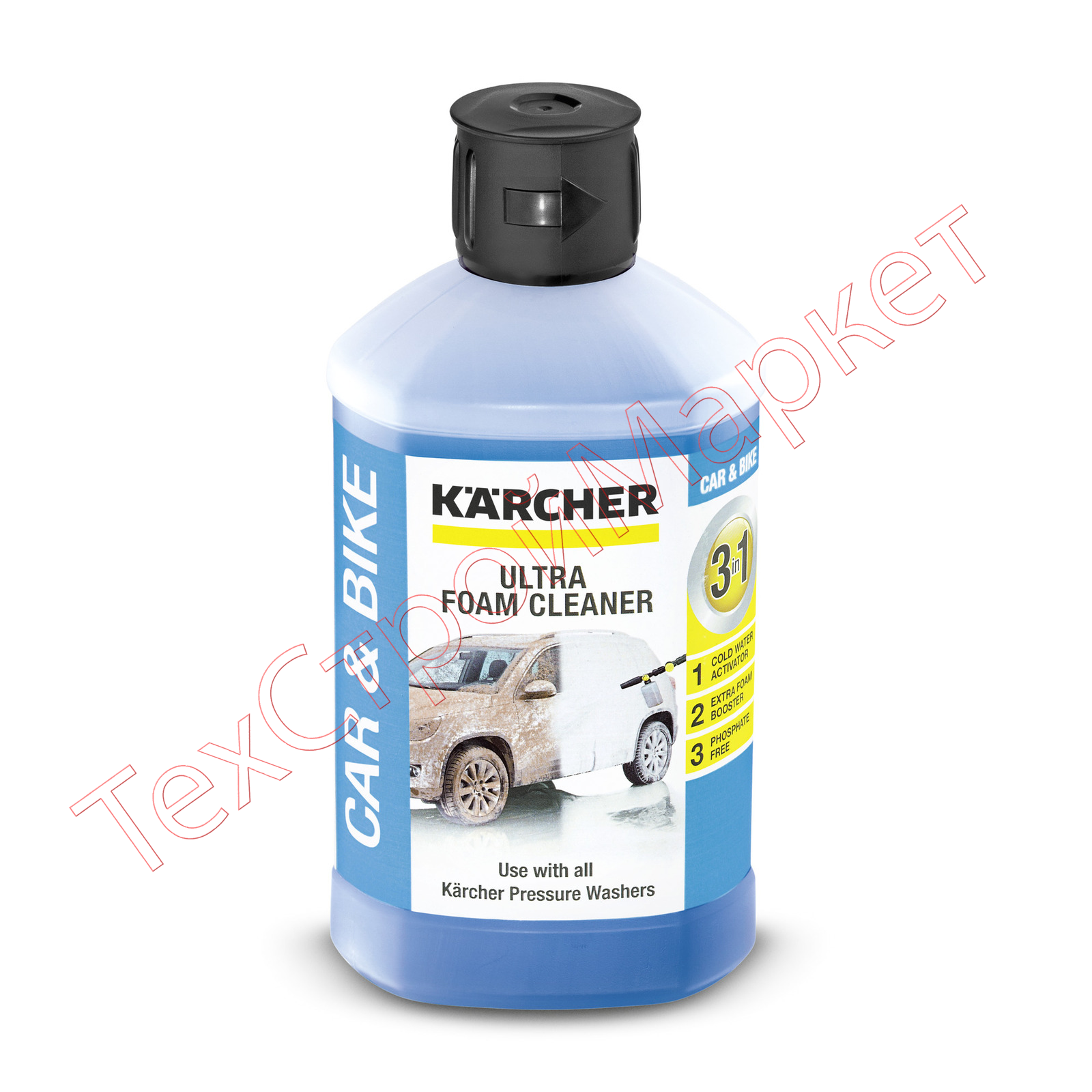 Шампунь для бесконтактной мойки Karcher RM 615 Ultra Foam Cleaner (1л) 6.295-744.0