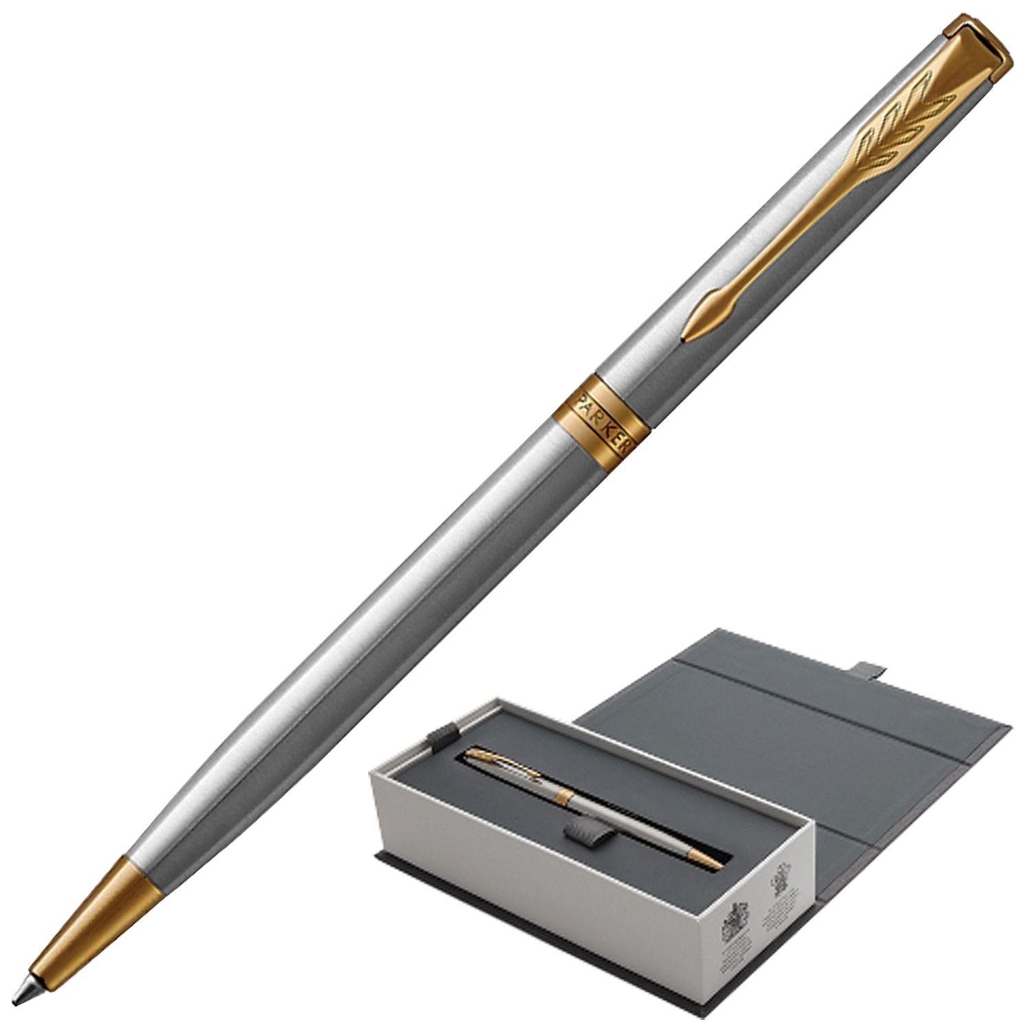 Steel gt. Parker ручка шариковая Sonnet Slim Core 1931508 Stainless Steel gt футляр. Parker Sonnet Core - Stainless Steel gt,. Ручка 1931524 Parker 1931524. Ручка Parker Sonnet.