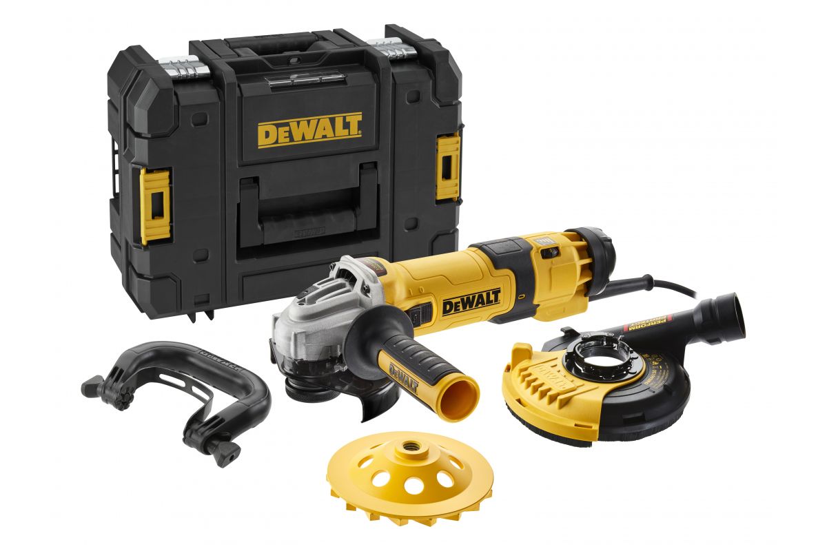 Машина шлифовальная угловая DeWalt DWE4257KT
