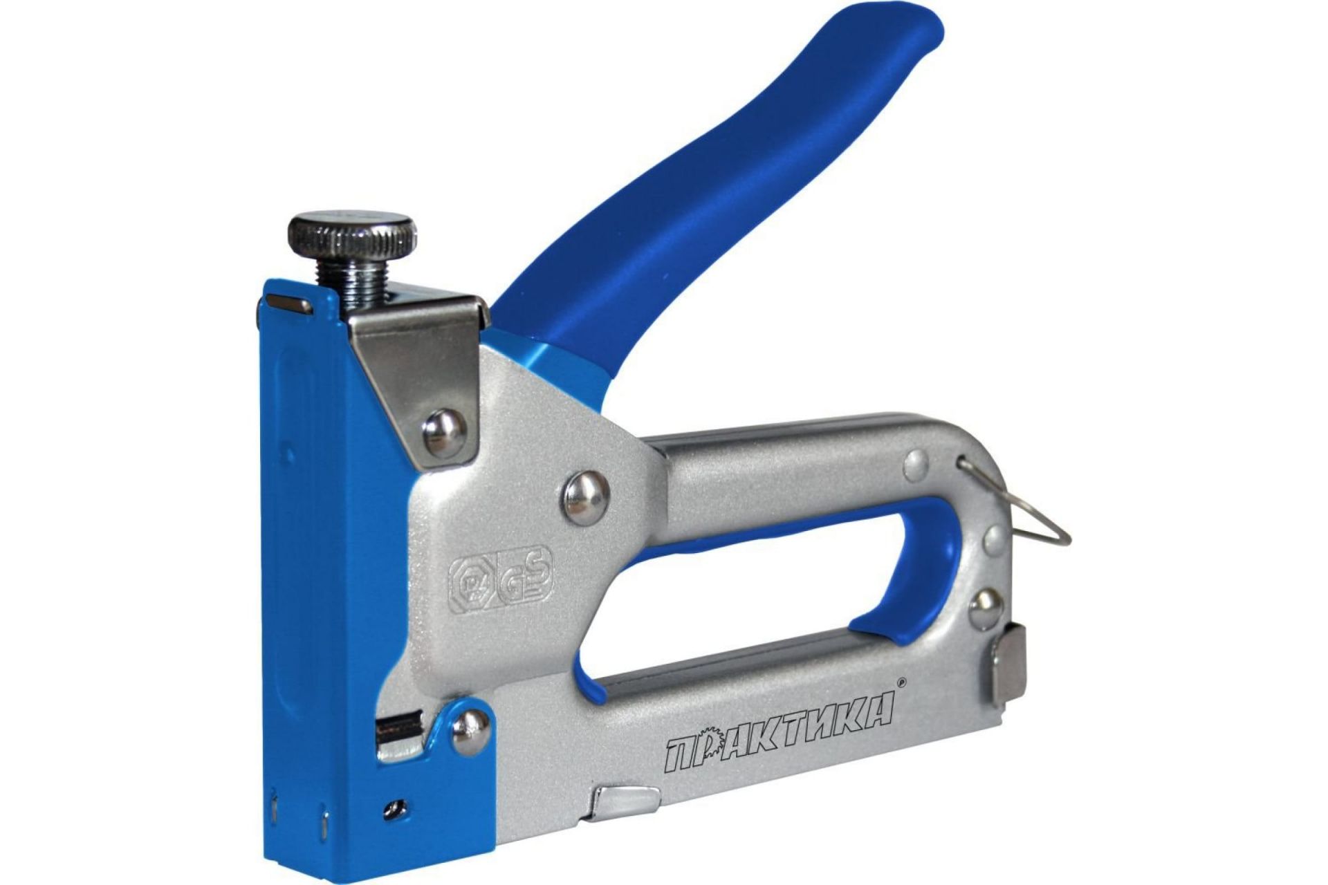 Степлер механический скобы 4-14 мм, тип 53, с верхним регулятором удара, очень высокий ресурс ПРАКТИКА "Мастер"