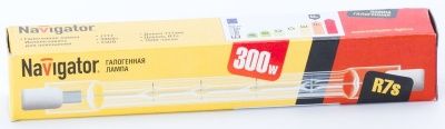 Лампа галогенная линейная Navigator 94 220 NH-J117-300-220-R7s 220V 300Вт 13939