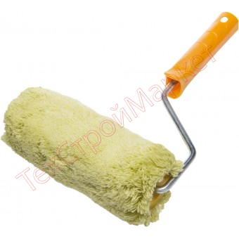 Валик фасадный STAYER "PROFI" SYNTEX ПОЛИАКРИЛ малярный в сборе, ворс 18мм, бюгель 8мм, 58х240мм