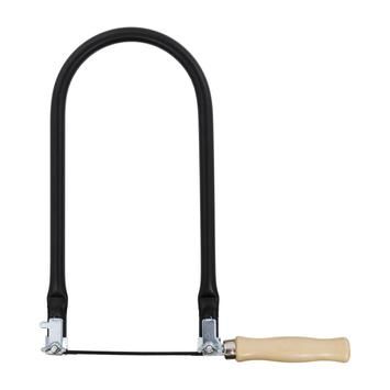 Лобзик ручной КОБАЛЬТ пилка 170 мм, размер лобзика 180 х 310 мм, рукоятка из бука, 5 лезвий в комплекте