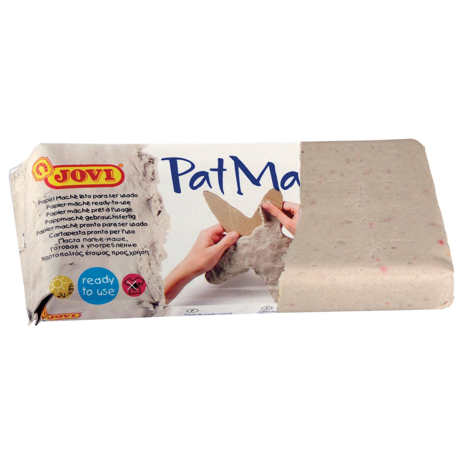 Паста папье-маше JOVI, 680 г, серый, "Patmache", 380