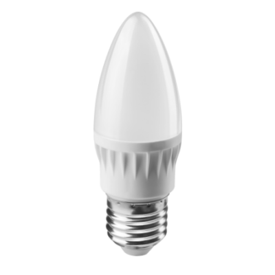 Лампа светодиодная ОНЛАЙТ 71 630 ОLL-C37-6-230-2.7K-E27-FR 