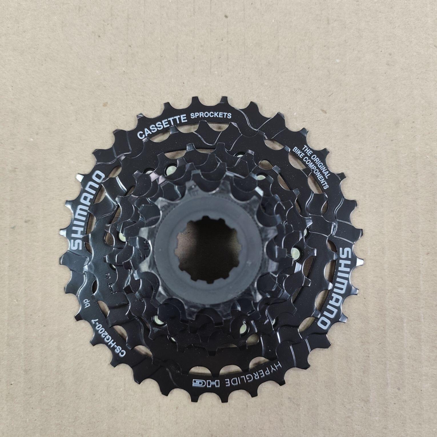 Кассета CS-HG200 TY SHIMANO 7 скоростей, 12-32 зубьев