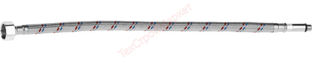Подводка гибкая для воды, к смесителям, оплетка из нержавеющей стали, удлиненная, г/ш 1/2"-0,4м  STAYER 