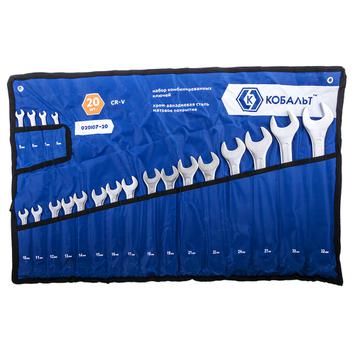 Набор ключей комбинированных КОБАЛЬТ 6-19,21,22,24,27,30,32 мм