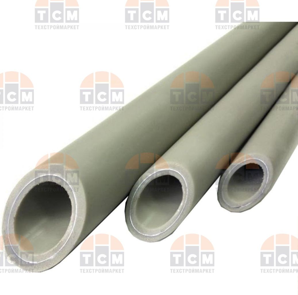 Труба армир. Aluminium SDR6/PN25 ф25*4,2 Серая 