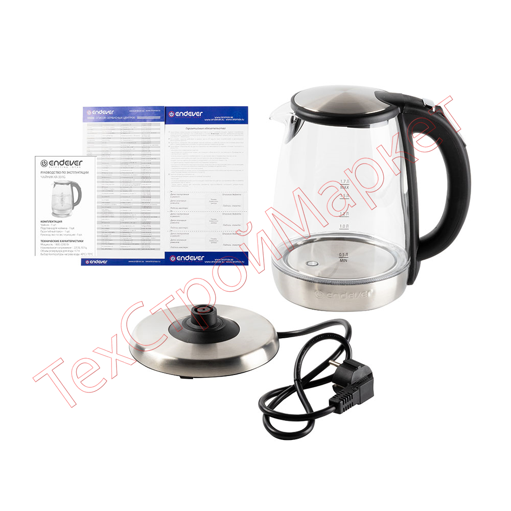 Электрический чайник ENDEVER SkyLine KR-331G