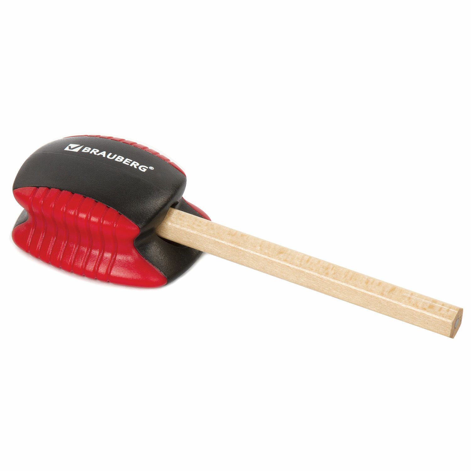 Точилка BRAUBERG "Swift", пластиковая, корпус ассорти, 228466