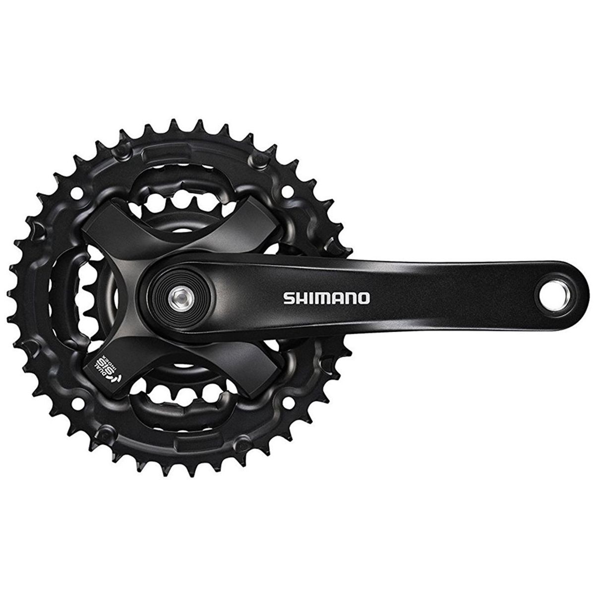 Шатуны Shimano Tourney FC-TY501 24/34/42Т 170 мм чёрные