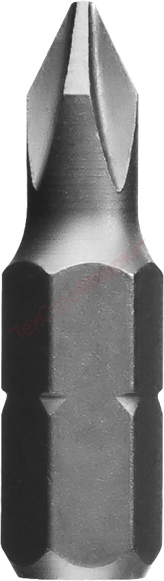 Биты MIRAX PH№1, тип хвостовика C 1/4", длина 25мм, 20шт