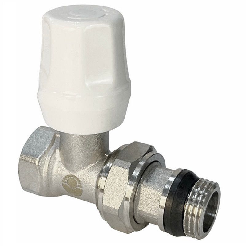 Клапан для радиаторов, ручной прямой 3/4" (с доп. уплотнением) (40/4) К VALFEX