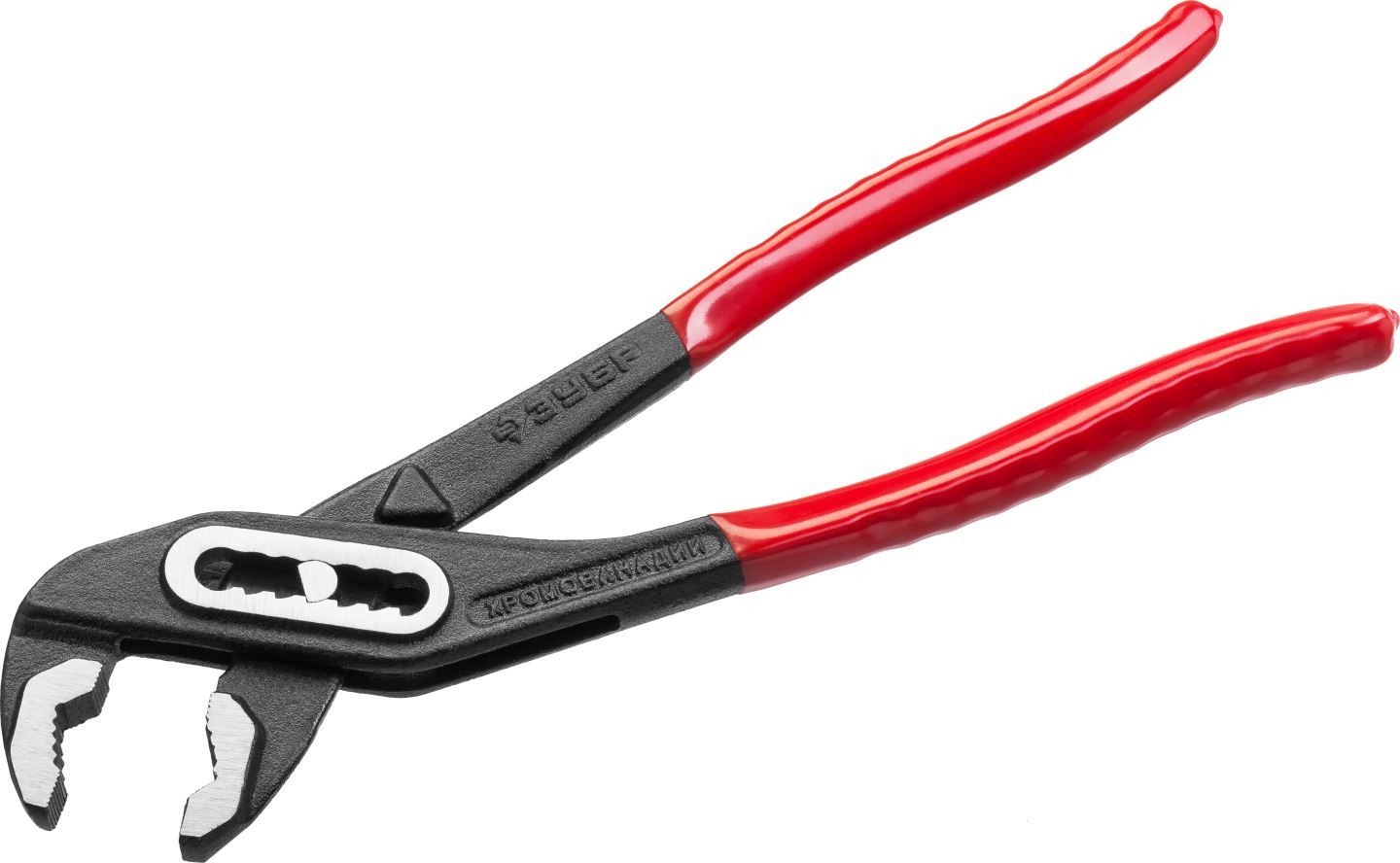 Клещи переставные "Мастер", Сr-V, высокомощный коробчатый шарнир, 250мм, ЗУБР