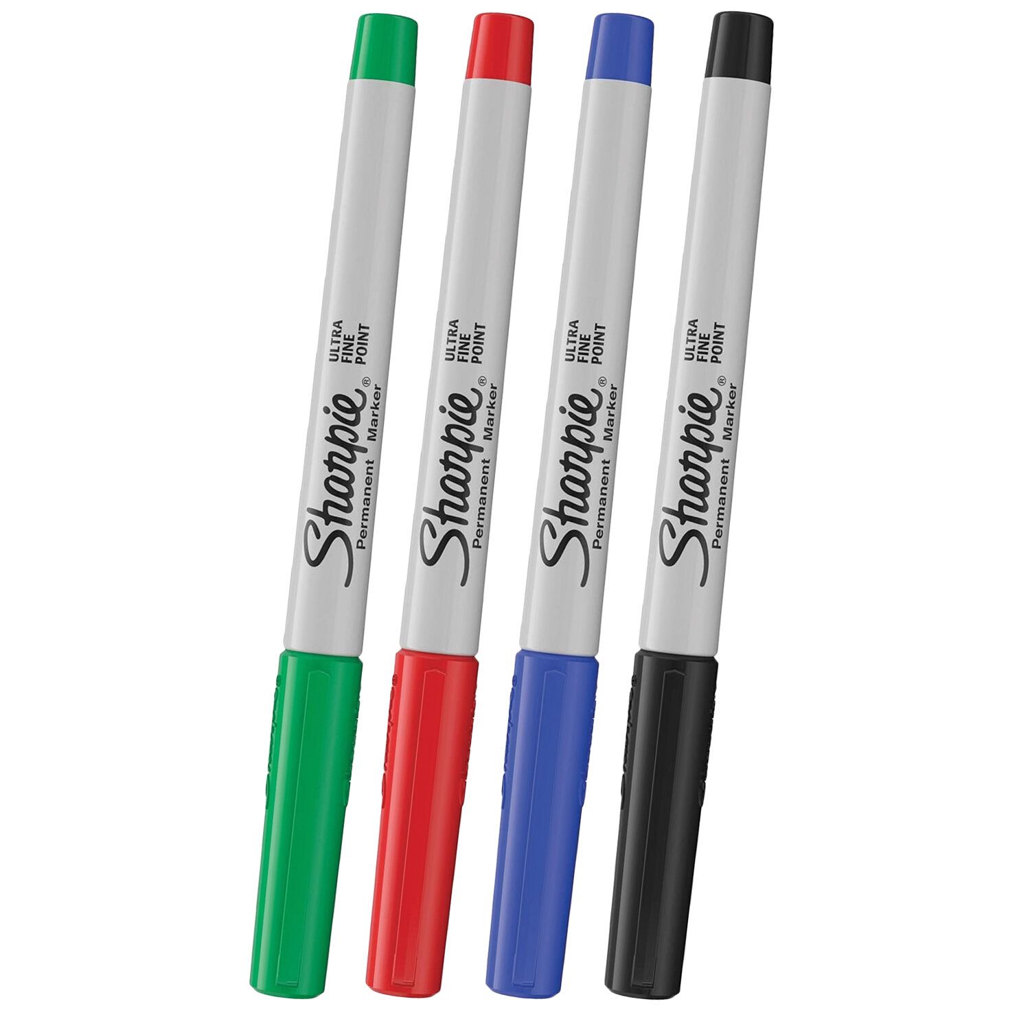 Маркеры перманентные НАБОР 4 ЦВЕТА SHARPIE "Ultra Fine", игольчатый наконечник, 0,5 мм, 1985879
