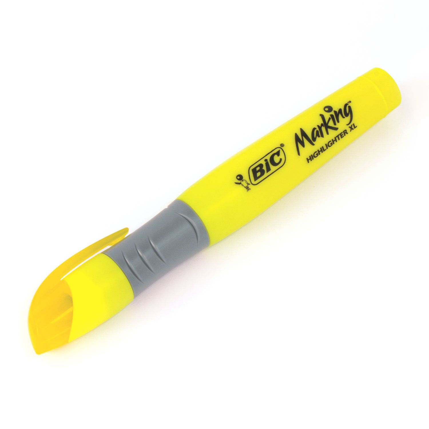 Текстовыделитель BIC "Highlighter XL", ЖЕЛТЫЙ, линия 1,7-5,1 мм, 891396