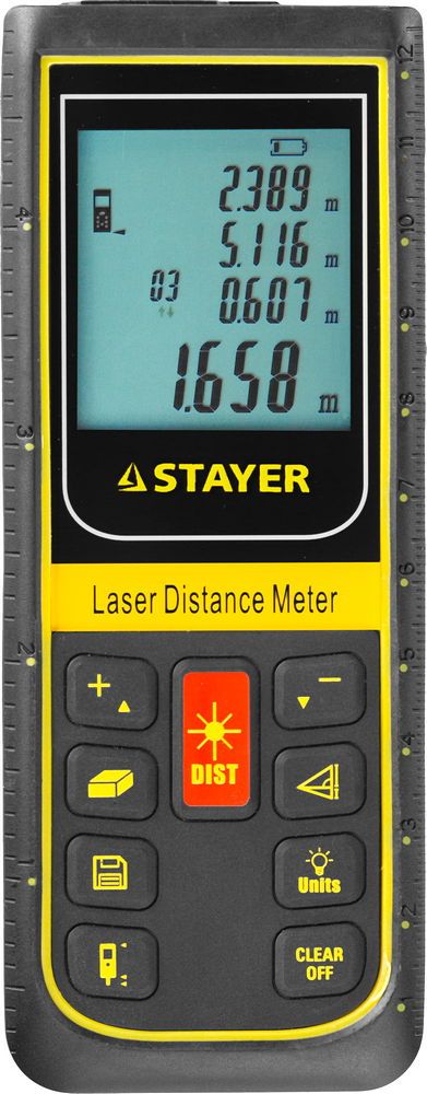 Дальномер лазерный STAYER Professional PRO-Control