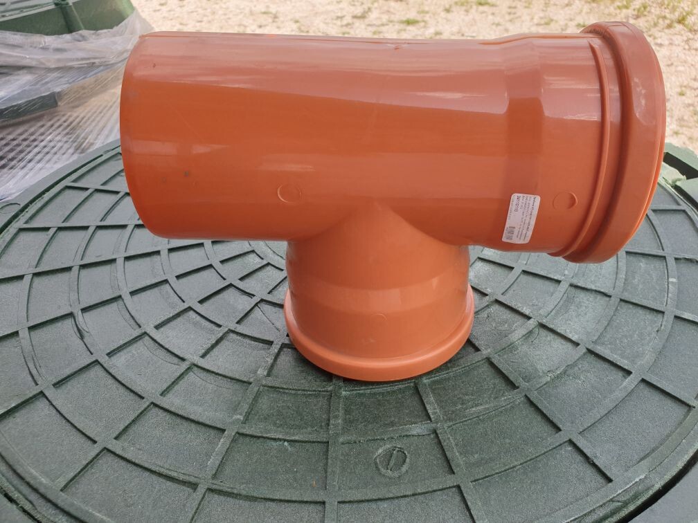 Тройник 110*110*87 Наружная канализация 