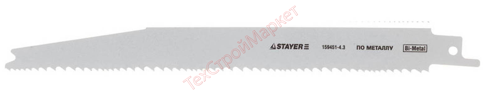 Полотно для сабельной эл. ножовки Bi-Met,тонколистовой, профильный металл, не S522EF STAYER "PROFI"